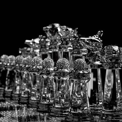 Luxury crystal decorations